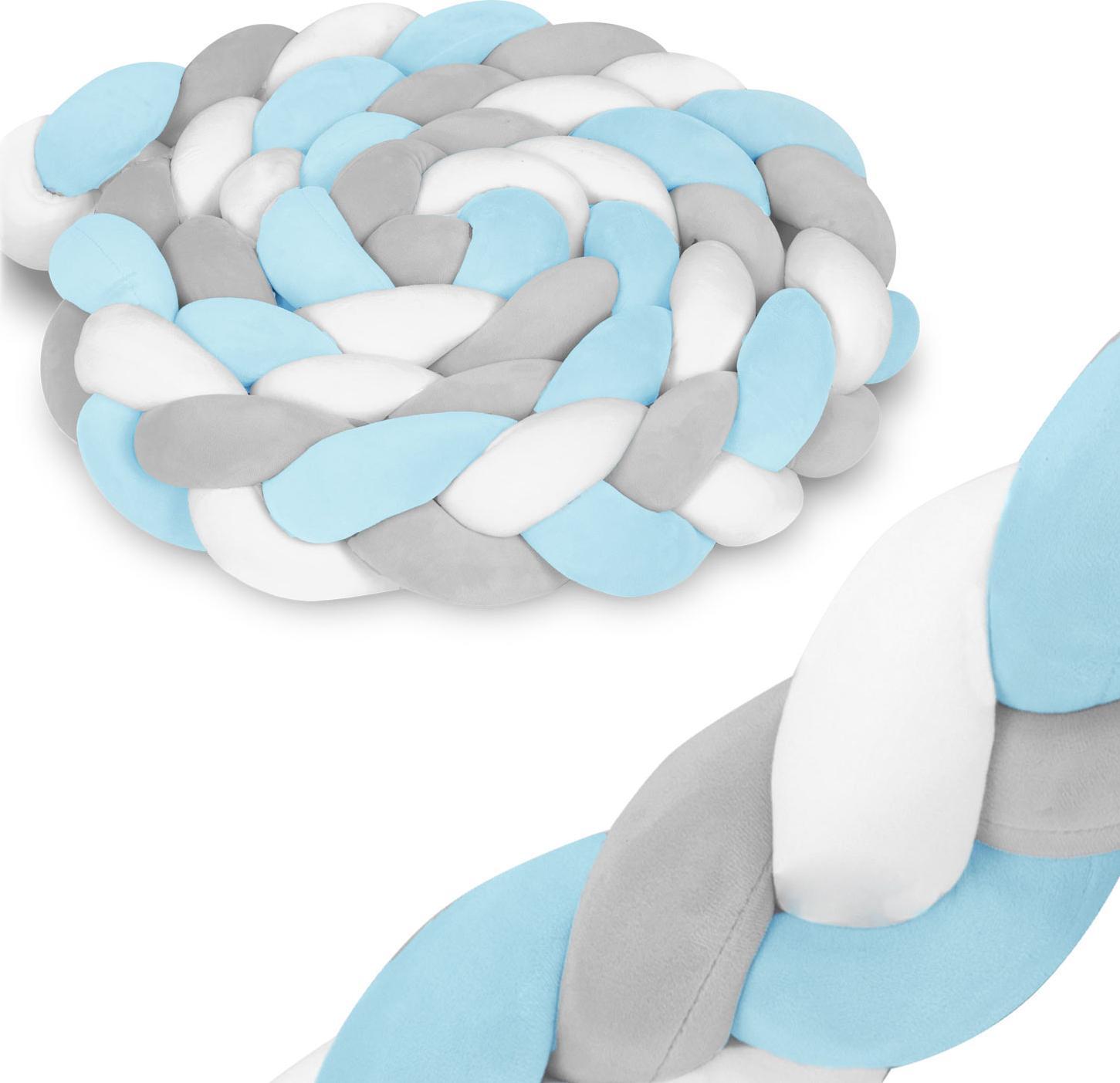 Ricokids Otulacz do łóżeczka 3m - niebieski