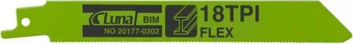 Luna Brzeszczoty szablaste bimetalowe, elastyczne, do metalu 230x19x0,9 18T(50)