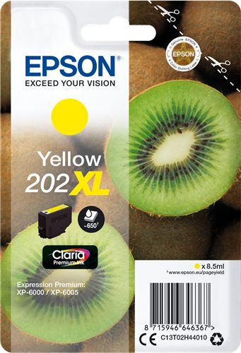 Tusz Epson Tusz 202XL C13T02H44010 (Yellow)
