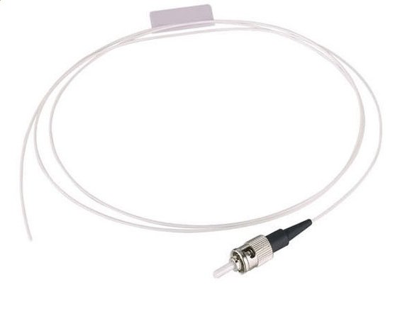 Qoltec Pigtail ST/UPC, SM, 9/125, G652D, 3m, Biały (54124)