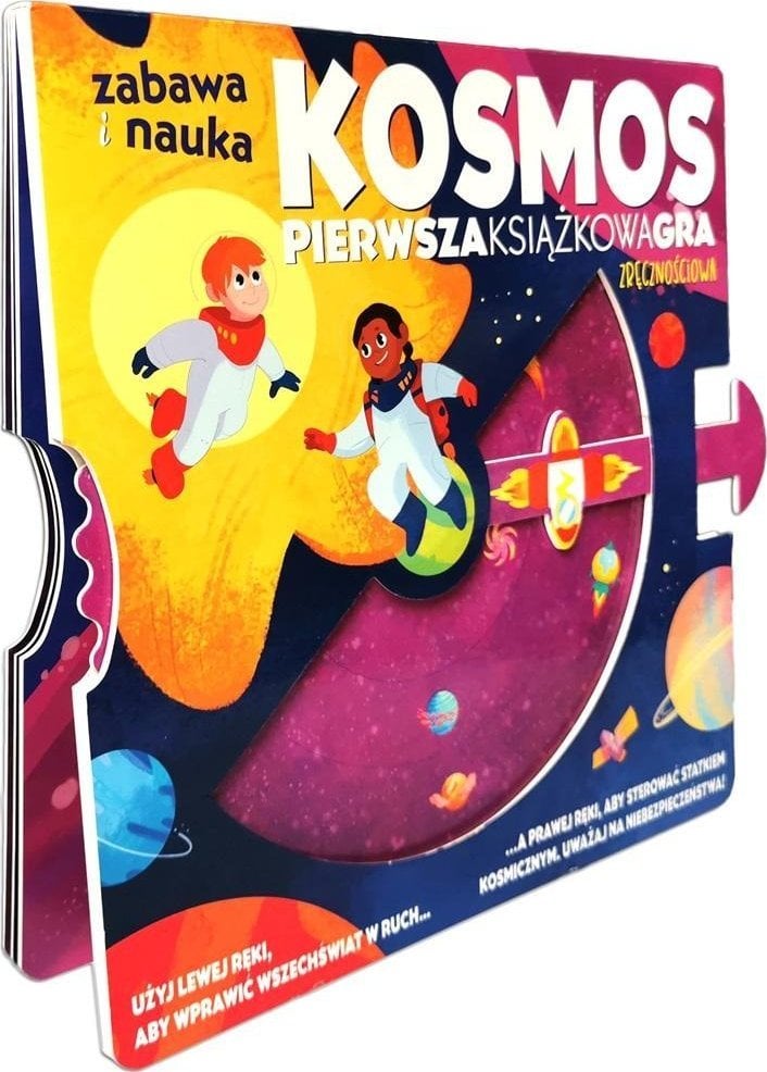 Kosmos. Pierwsza książkowa gra zręcznościowa