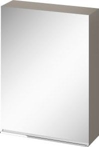 Cersanit S522-015 SZAFKA LUSTRZANA VIRGO 60 SZARA UCHW CHROM ZMONT. // CER.VIRGO-LUST-60-SZAR-UCH-CH