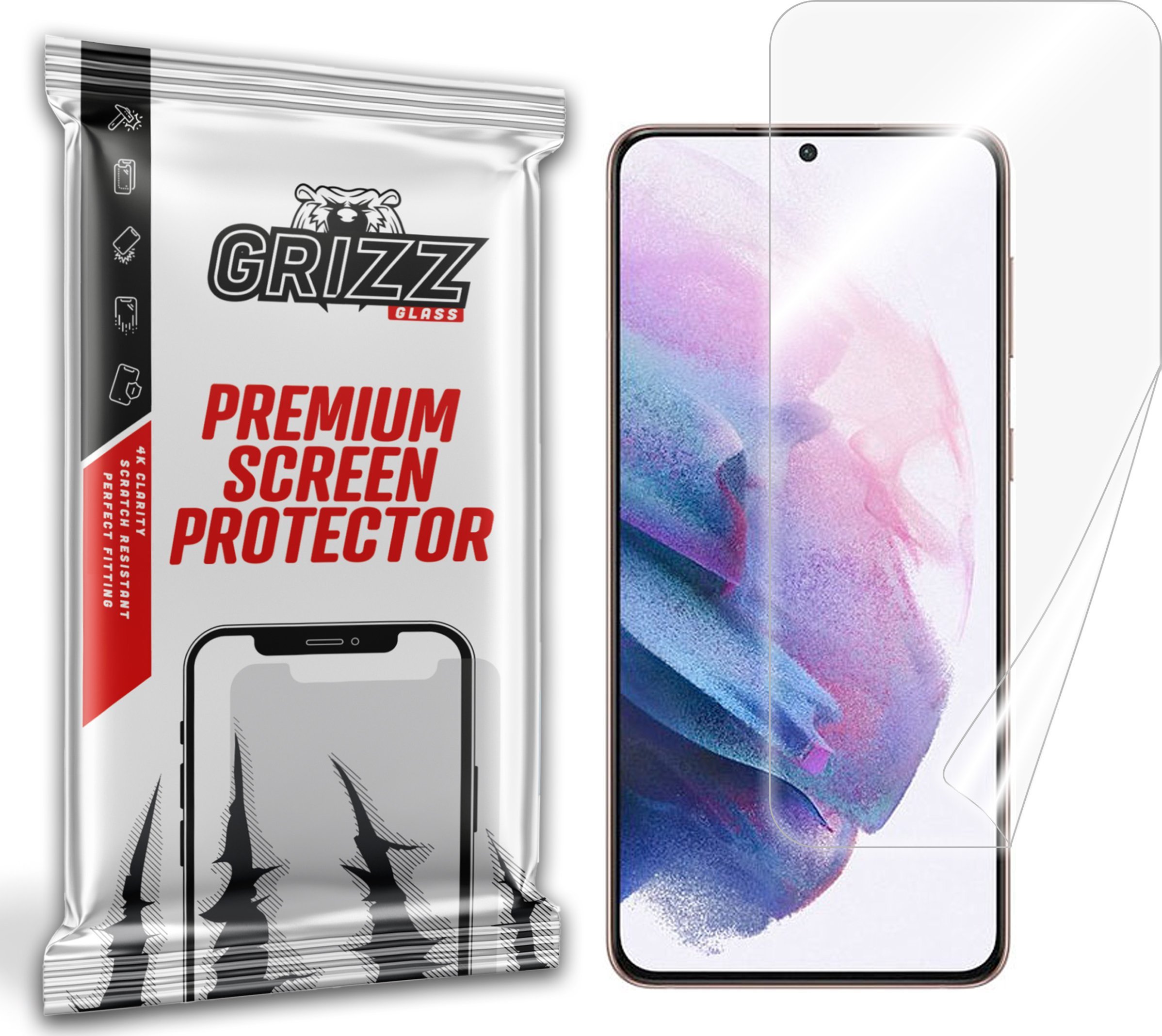 GrizzGlass Folia ceramiczna Grizz CeramicFilm Samsung Galaxy S21+ Plus