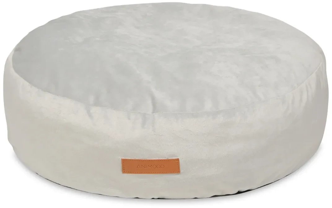 Legowisko pufa dla psa GROMMIT jasnoszare ANIMOOD
