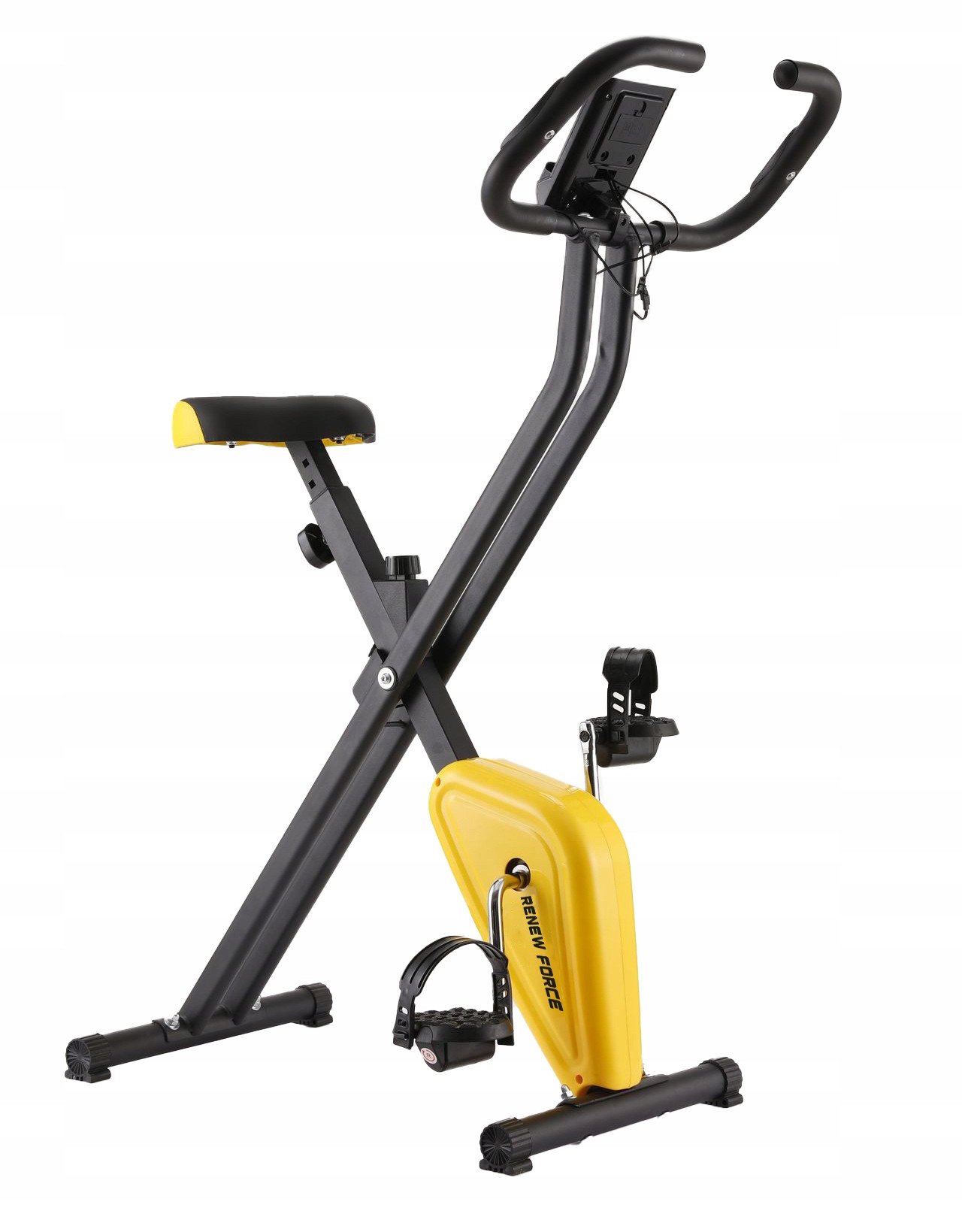 QIKtech Rower Stacjonarny Składany Treningowy Rowerek do Ćwiczeń Fitness do 110kg