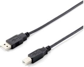 Kabel USB Equip USB-A - USB-B 3 m Czarny (128861)