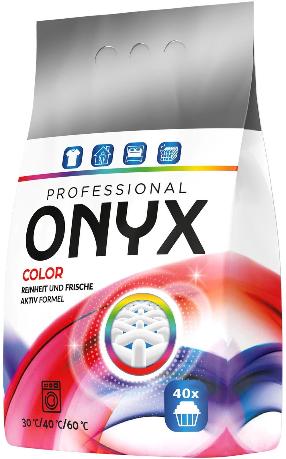 ONYX PROFESSIONAL Proszek do prania (40 prań) - Color 2.4 kg
