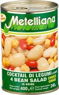 Italmex Fasola mieszanka 4 odmian 400 g