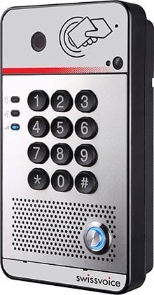 Alcatel CD601 Domofon wew.CAM RFID logo Swissvoice