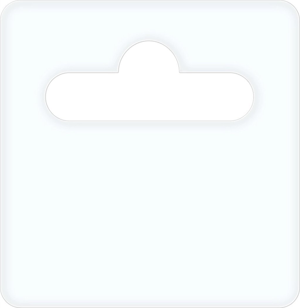 Hurtel Eurozawieszka 50x50 mm premium z klejem kauczukowym 1000 szt./rolka (folia 0,35 mm)