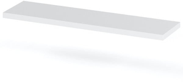 Półka Wisząca Ścienna Na Książki Dla Dzieci Biała 60cm Na Ozdoby Kwiaty