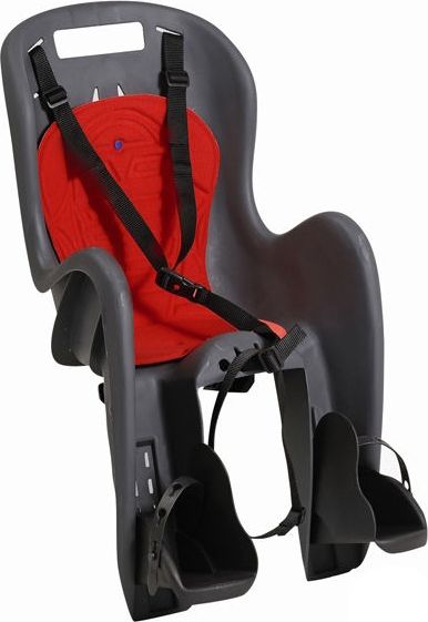 HTP Design Fotelik Mocowany do Ramy Ciemno Szary Uniwersalny