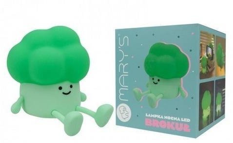 Lampka nocna LED brokuł