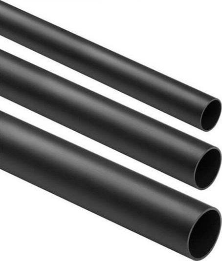 STASIŃSKI Rura elektroinstalacyjna sztywna, gładka CZARNY CRL-18 2m (PACZKA 25szt.)