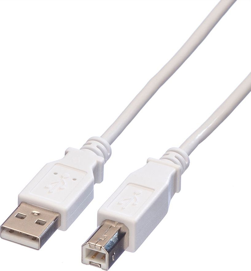 Kabel USB Value USB-A - 1.8 m Biały (JAB-756659)