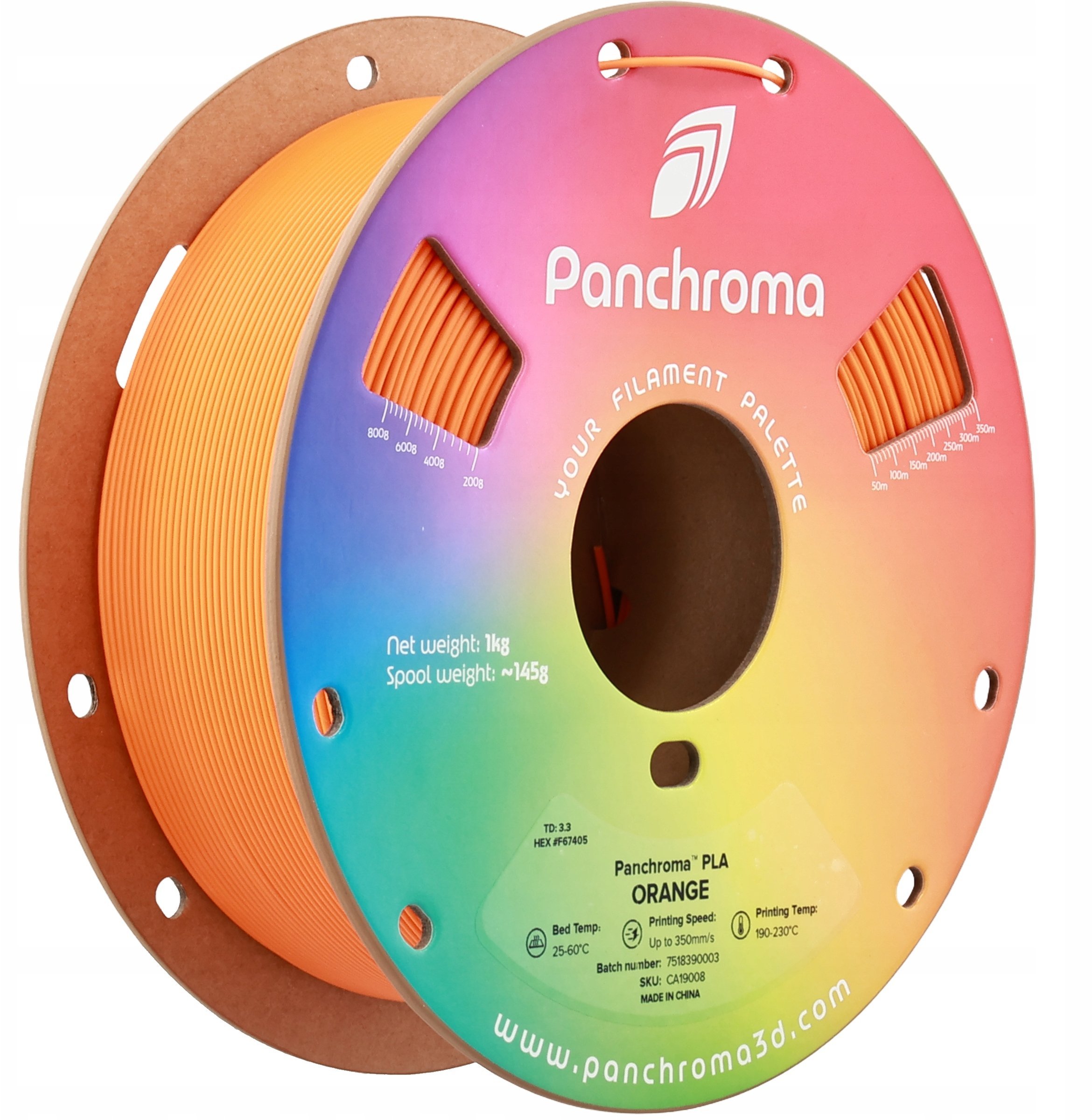 Panchroma PLA 1.75mm 1kg - Orange