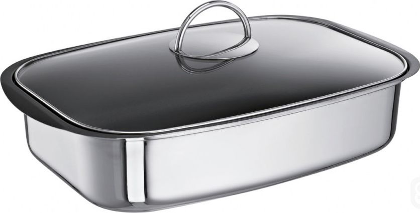 Schulte-Ufer Schulte-Ufer Brytfanna 36x25cm z pokrywą szklaną i powłoką Siegutal ok 6,00l 67049-36 - TOWAR W MAGAZYNIE