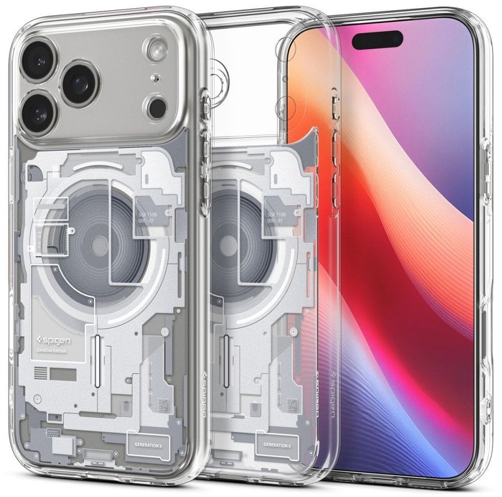 Spigen Ultra Hybrid Mag MagSafe - Etui do iPhone 17 Pro (Zero One White)