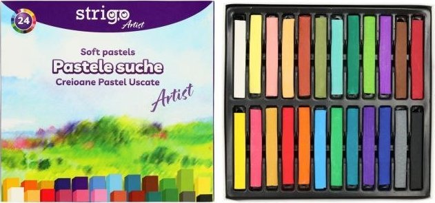 Pastele suche STRIGO 24 kolory