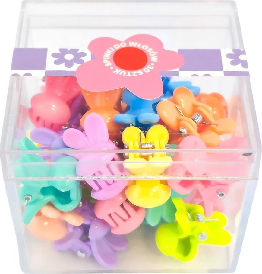 Spinki do włosów króliki 30szt