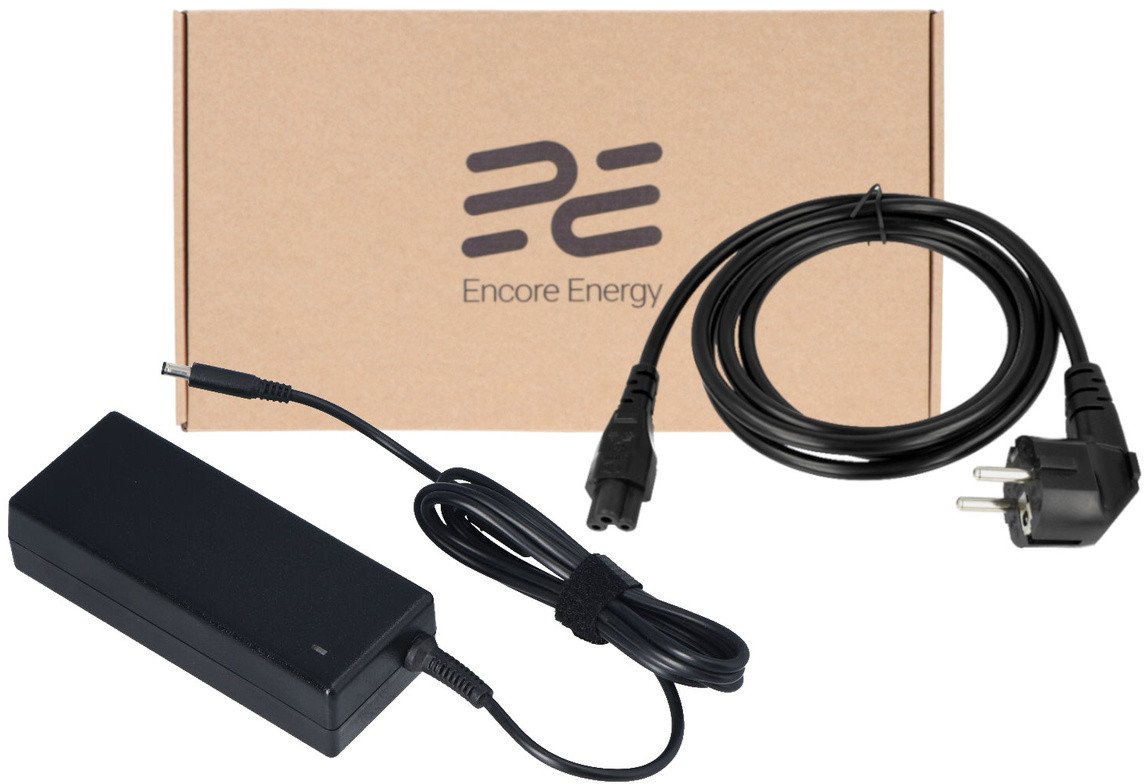 Nowy Zasilacz Encore Energy do Dell 90W 4.5 x 3.0mm + kabel zasilający 1,5m