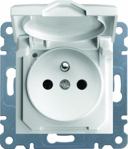 Hager Gniazdo Lumina2 2P+E 230V 16A IP44 biały (WL1120)