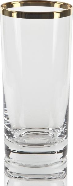 Witek Home Zestaw 6 Szklanek do piwa 360 ml Golden Line