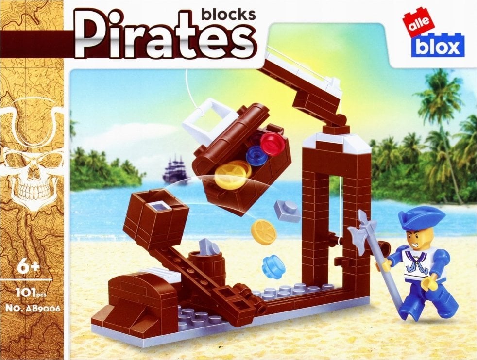 ALLEBLOX KLOCKI KONSTR ALLEBLOX PIRAT 101EL 19X7X5 PUD