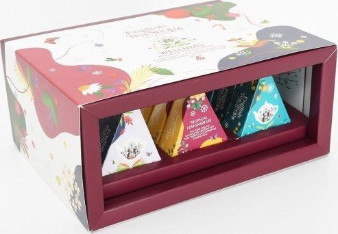 English Tea Shop Prezentowy zestaw herbat Holiday Wellness - 3 smaki - 12 piramidek