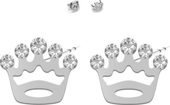 Radziszewska Jewellery Kolczyki z Koroną srebro925