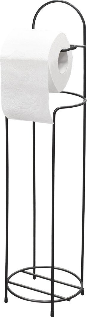 Sepio Czarny pojemnik uchwyt na papier toaletowy model 105