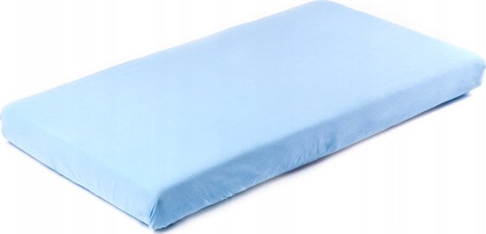 Sensillo Prześcieradło Jersey Niebieskie 160x80cm