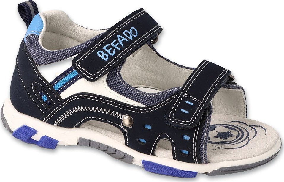 Befado Befado sandałki dla chłopca skórzana wyściółka 29