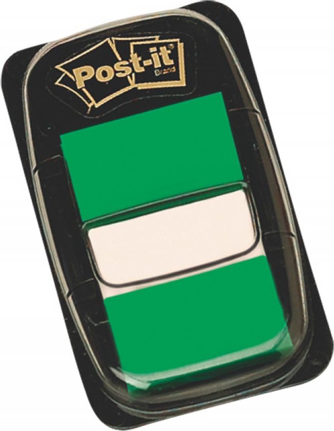 Post-it ZAKŁADKI POST-IT 25 X 43 MM 680-3 ZIELONE 50 KARTEK