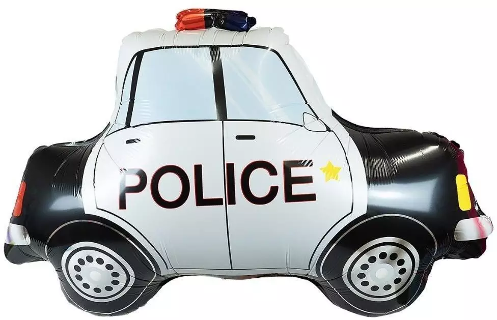 Balon foliowy radiowóz