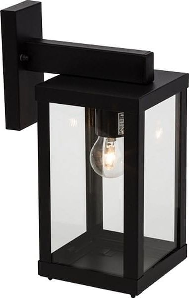 Kinkiet Brilliant Kinkiet elewacyjny IP44 czarny Brilliant Gaia 44482/06