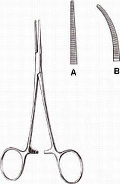 Ratujesz Kleszczyki hemostatyczne typ Crille 16 cm