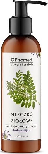 Fitomed Mleczko Ziołowe nawilżająco-oczyszczające do demakijażu 200 ml