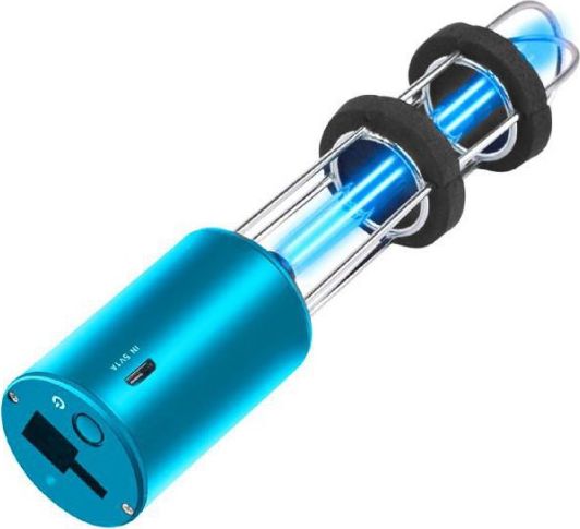 ProMedix Lampa sterylizacyjna UV-C z ozonowaniem PR-210 C niebieska