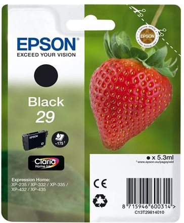 Tusz Epson Claria Home SP 29 Black - C13T29814010