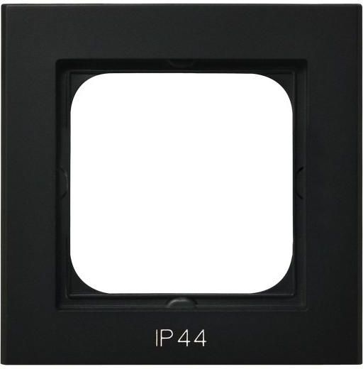 Ospel Ramka pojedyncza Sonata czarny metalik (RH-1R/33)