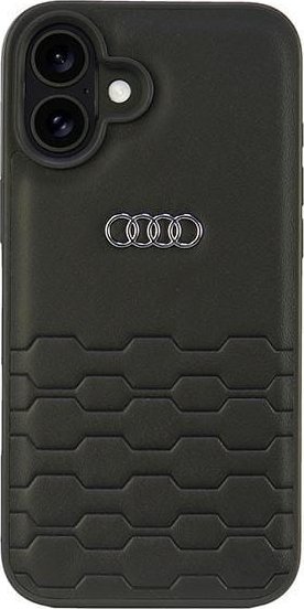 Audi Audi Synthetic Leather iPhone 16 Plus 6.7" czarny/black hardcase AU-TPUPCIP16M-GT/D2-BK