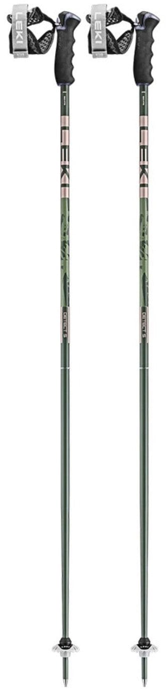 LEKI KIJE DETECT S olive/yellow 125