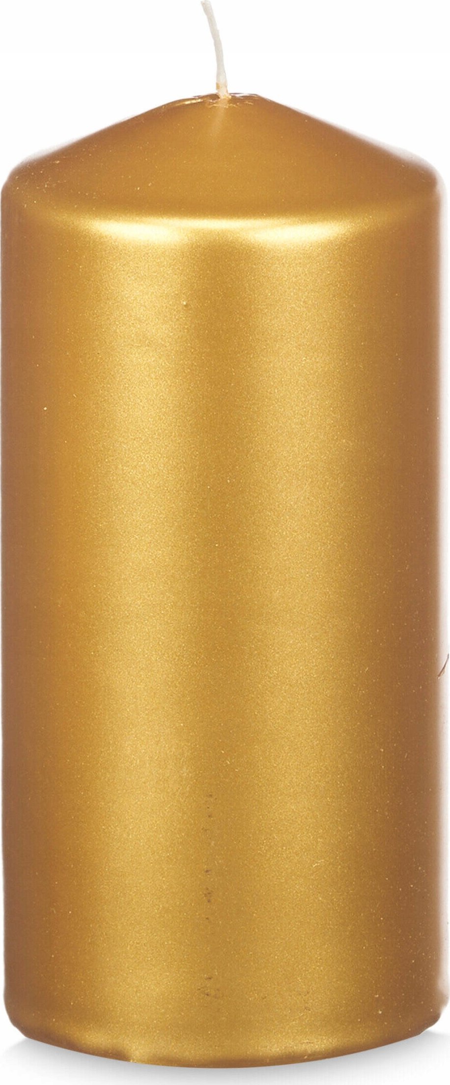 Acorde Świeca walec LUNAR złota, Ø 7 cm