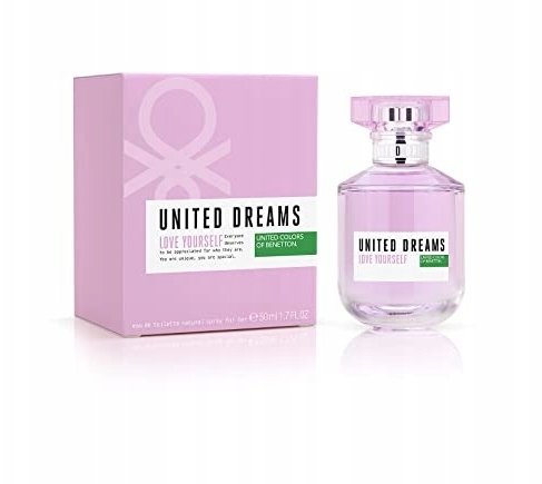 Benetton, United Dreams Love Yourself, Eau De Toilette, For Women, 50 ml For Women
