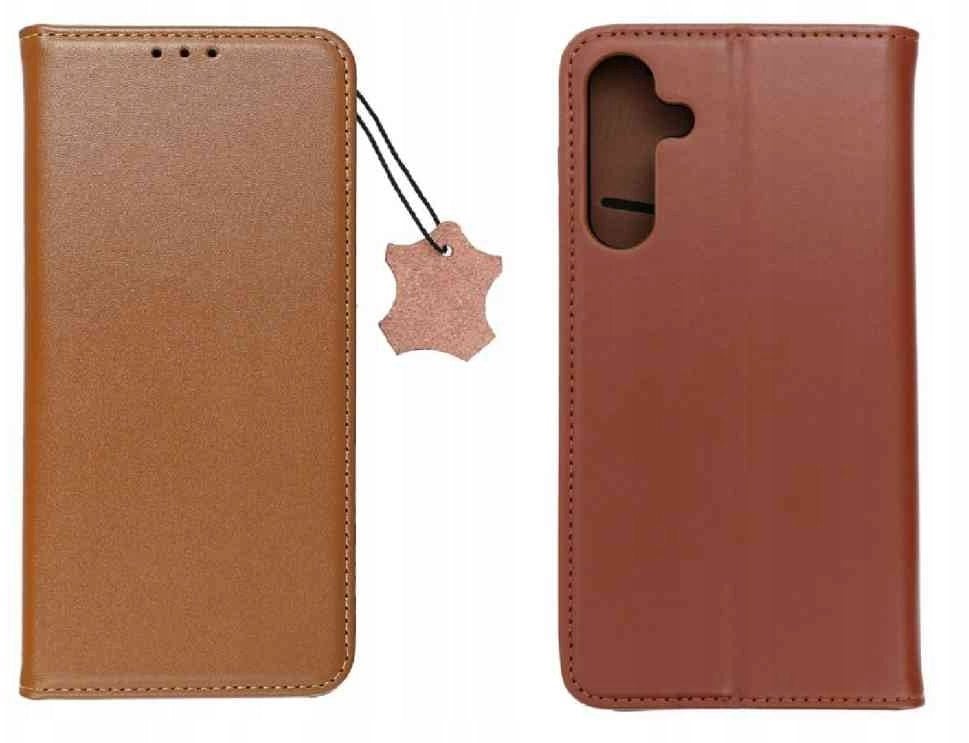 Kabura SMART PRO Book skórzana do SAMSUNG A17 brązowy