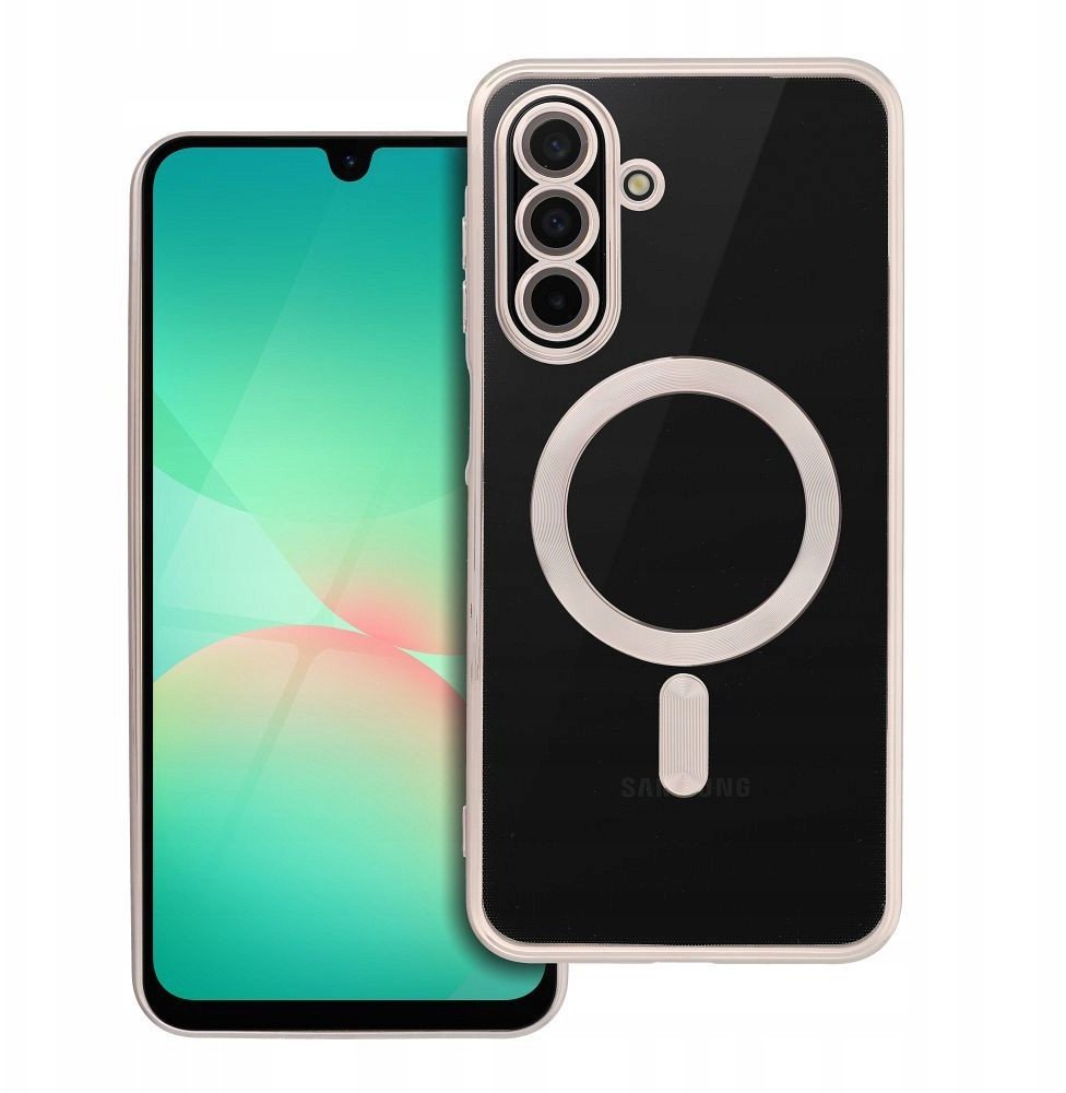 Futerał ELECTRO MAG COVER kompatybilny z MagSafe do SAMSUNG A26 tytanowy