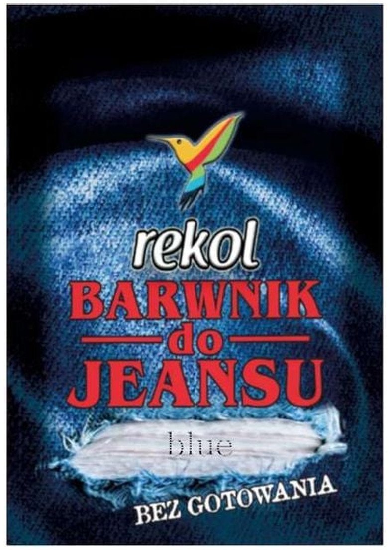 Lazur Barwnik Do Tkanin Jeansu Blue 18g