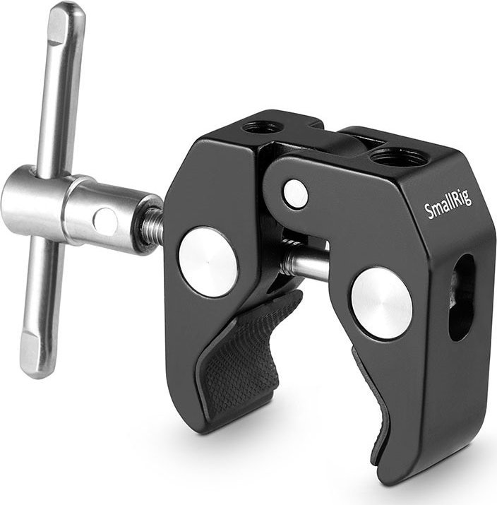 SMALLRIG 735 SUPER CLAMP W/ 1/4" AND 3/8" THREAD