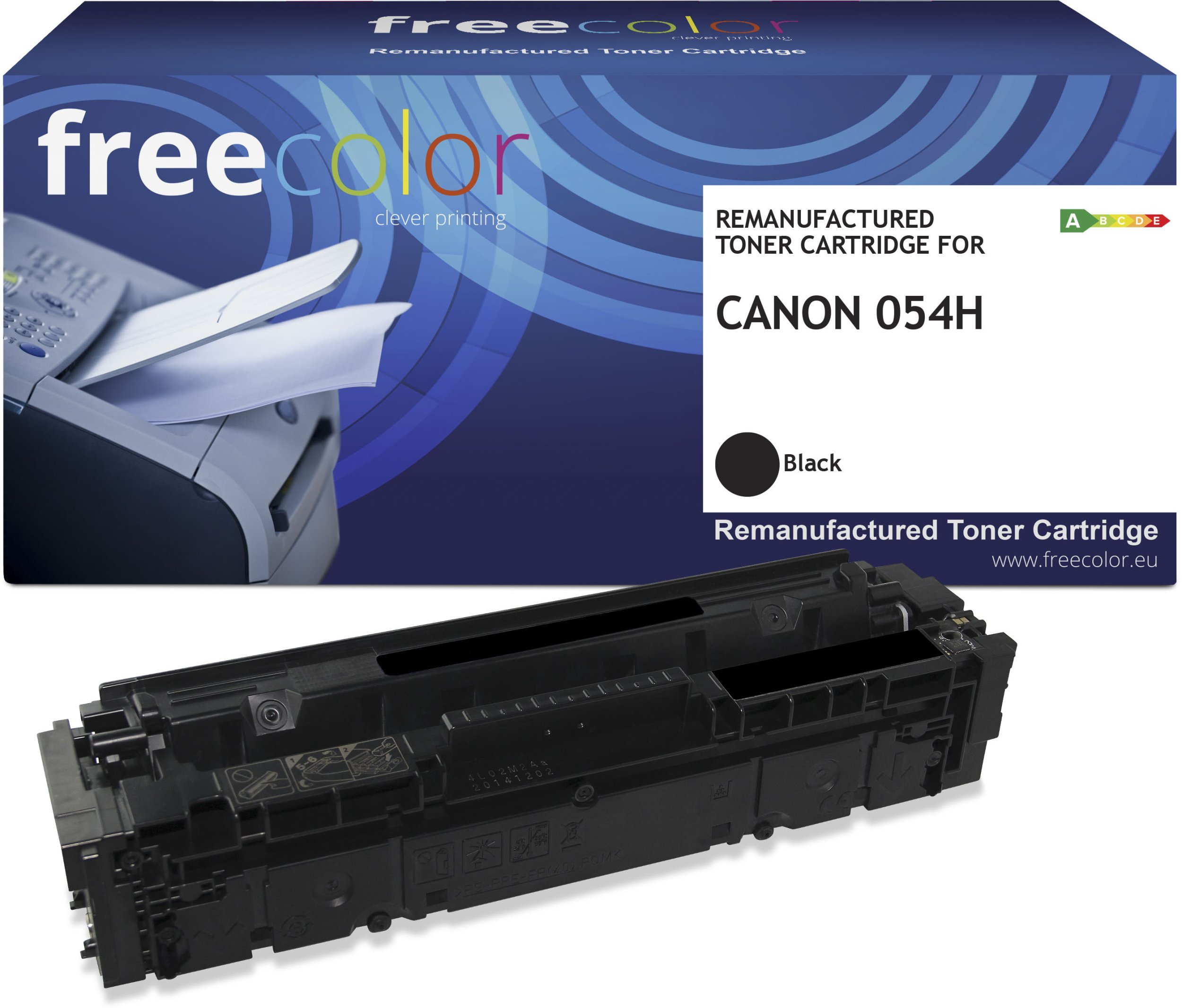 Toner Freecolor Toner Canon 054H (3028C002) black 3100 stron remanufactured